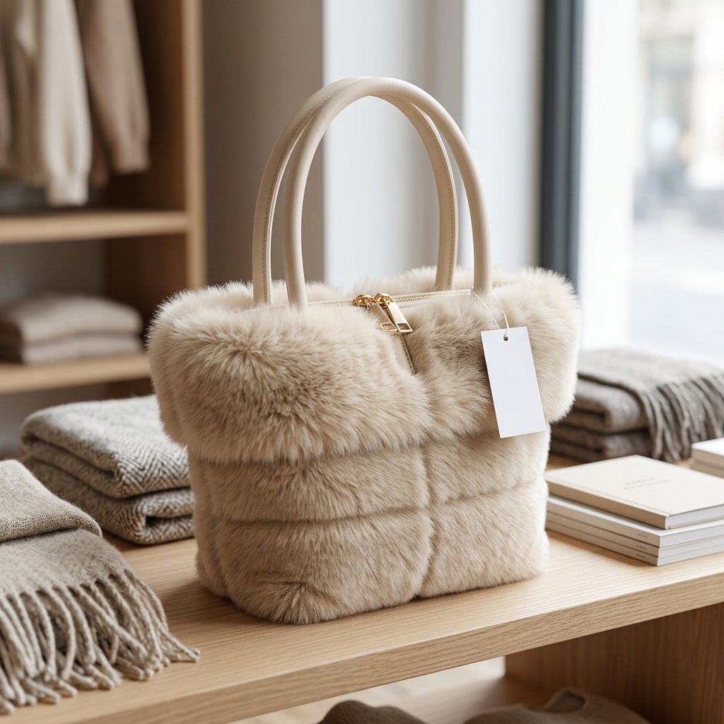 Faux Fur Shopper – Model 15503