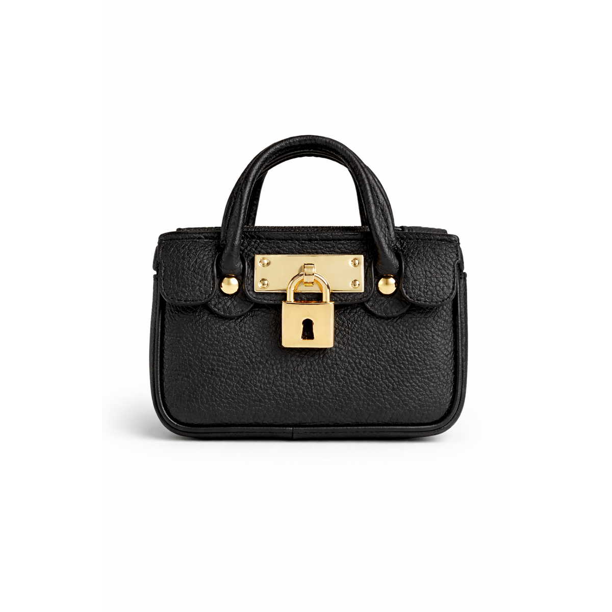 HS Tassenhanger - In 5 kleuren - Mini Bag - Zwart