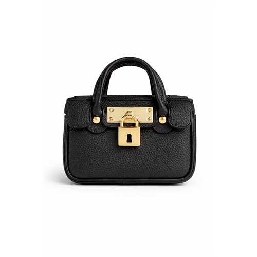 HS Tassenhanger - In 5 kleuren - Mini Bag - Zwart