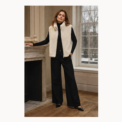 Faux Fur Bodywarmer – Model 41096