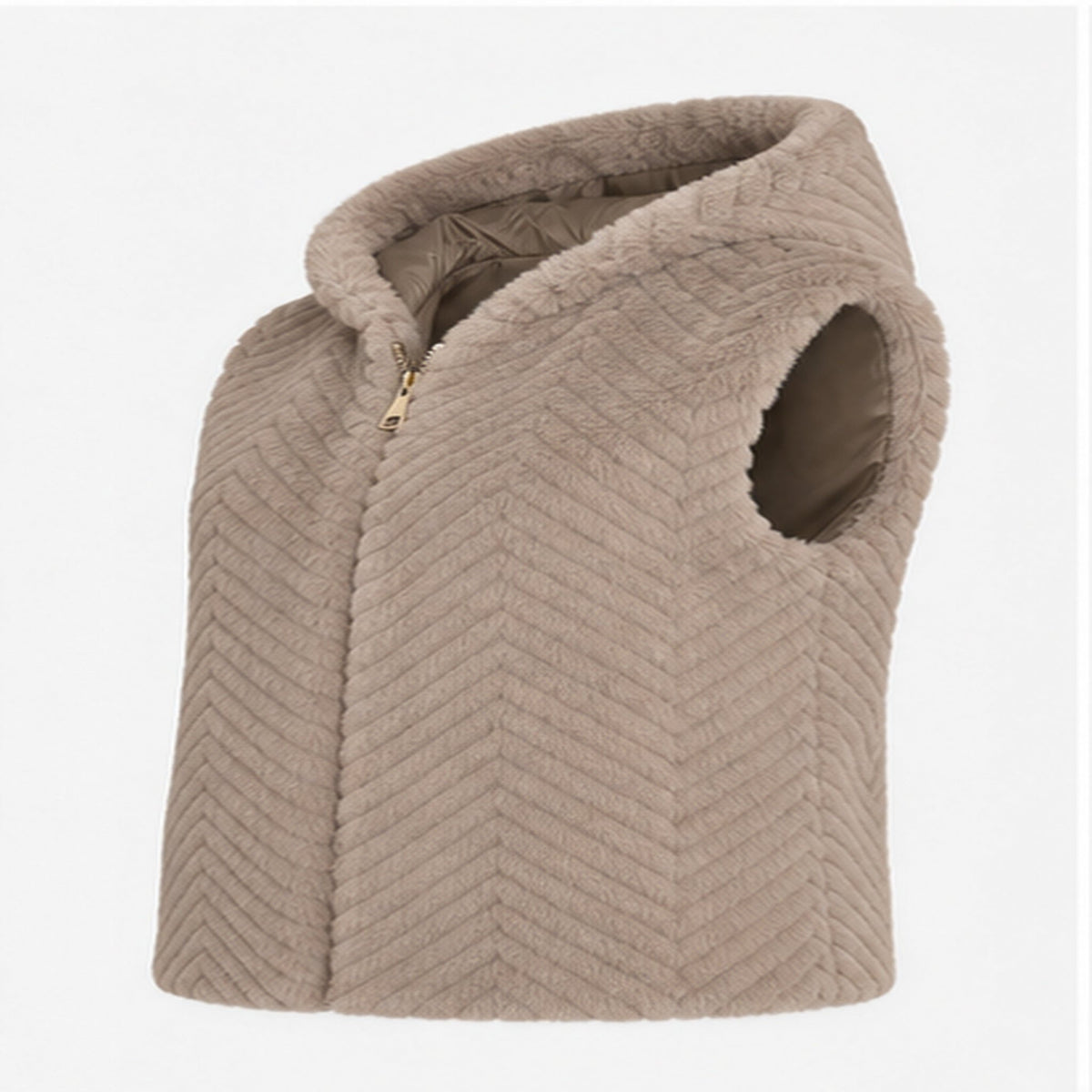 Faux Fur Bodywarmer – Model 40922