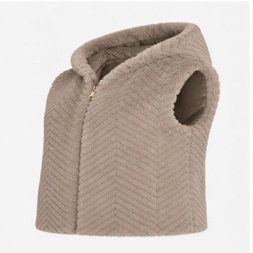 Faux Fur Bodywarmer – Model 40922