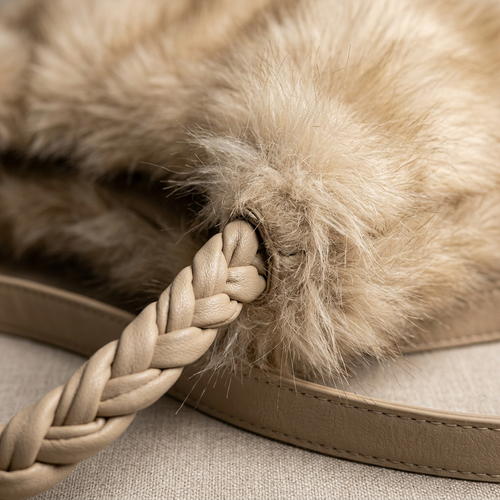 Faux Fur Shaggy Shopper – Model 9201