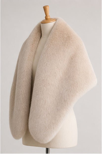 Faux Fur Stola - One Size