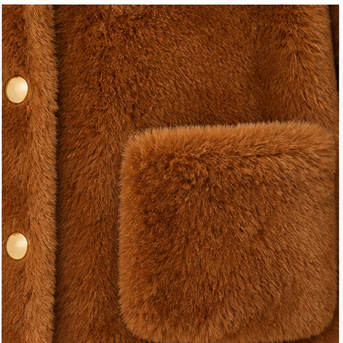 Reversible Faux Fur Jas - S/M & M/L