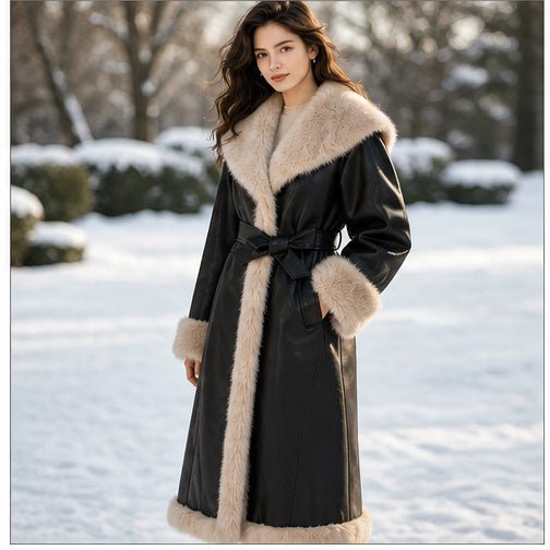 Reversible Jas - Faux Leather & Faux Fur