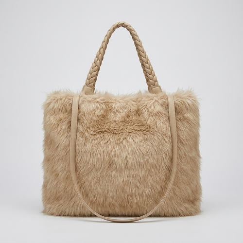 Faux Fur Shaggy Shopper – Model 9201