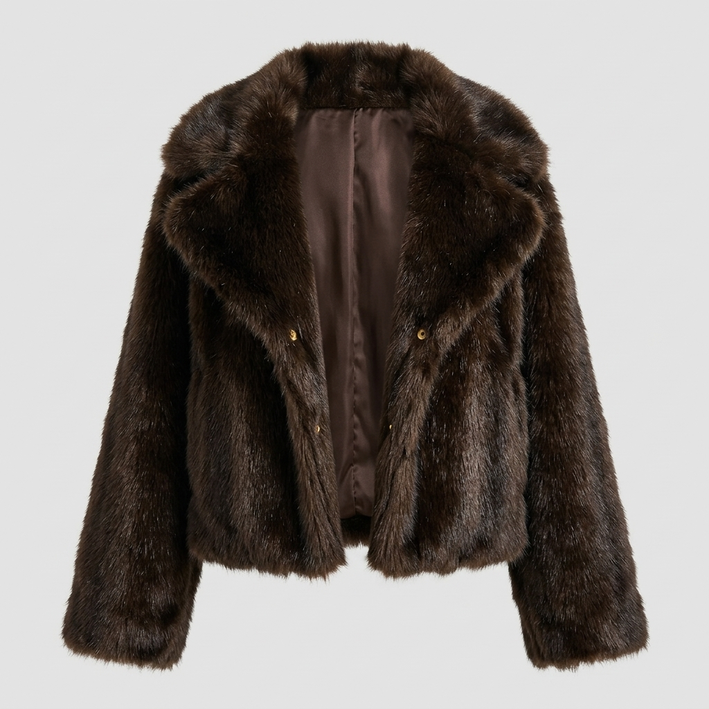 Faux Fur Jas – Model 41186