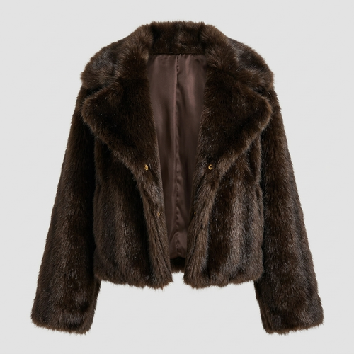 Faux Fur Jas – Model 41186
