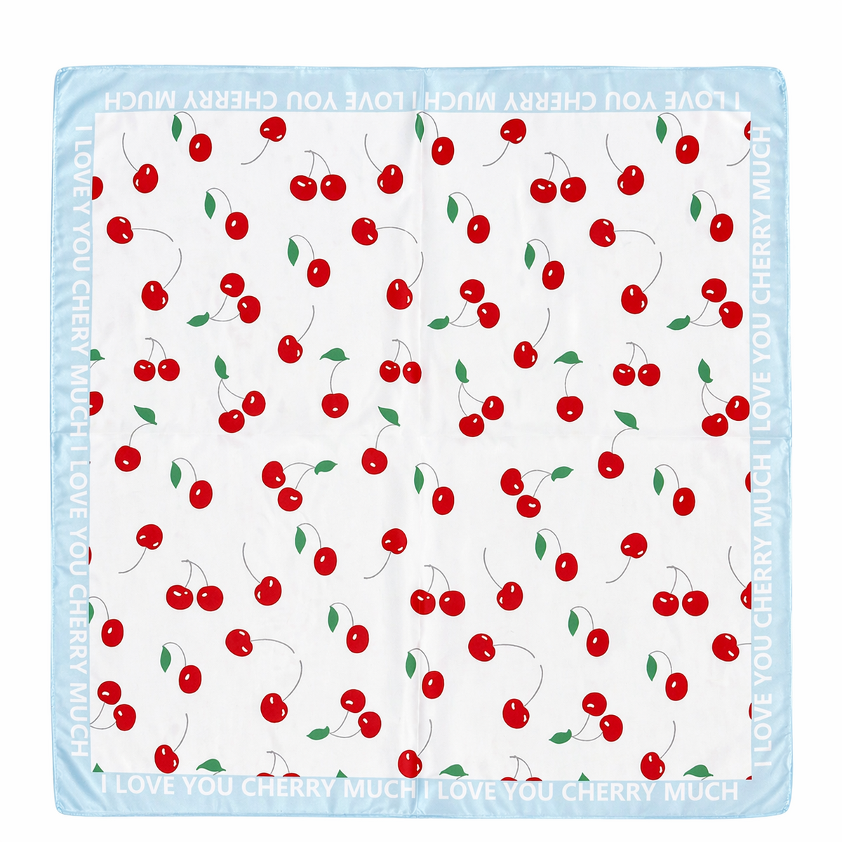 HS Sjaal - 70x70 NIEUW - In 2 Kleuren - Zijde Satijnen Look - blauw