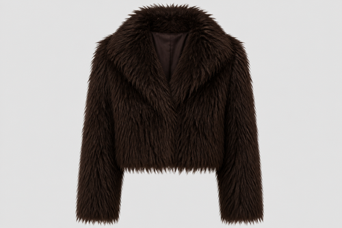 Shaggy Harige Jas - S/M en M/L
