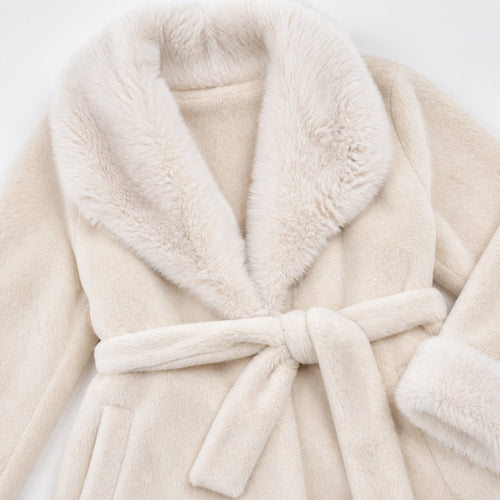 Faux Fur Jas - One Size