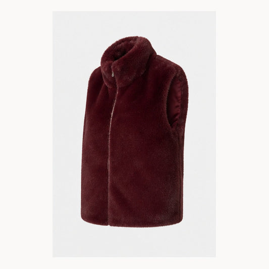 Faux Fur Bodywarmer – Model 41096