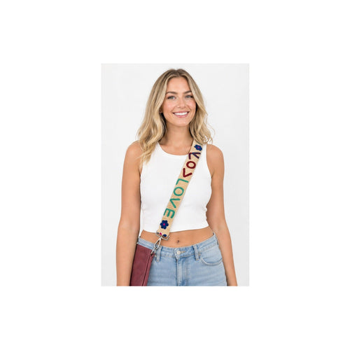Tassenriem met Print