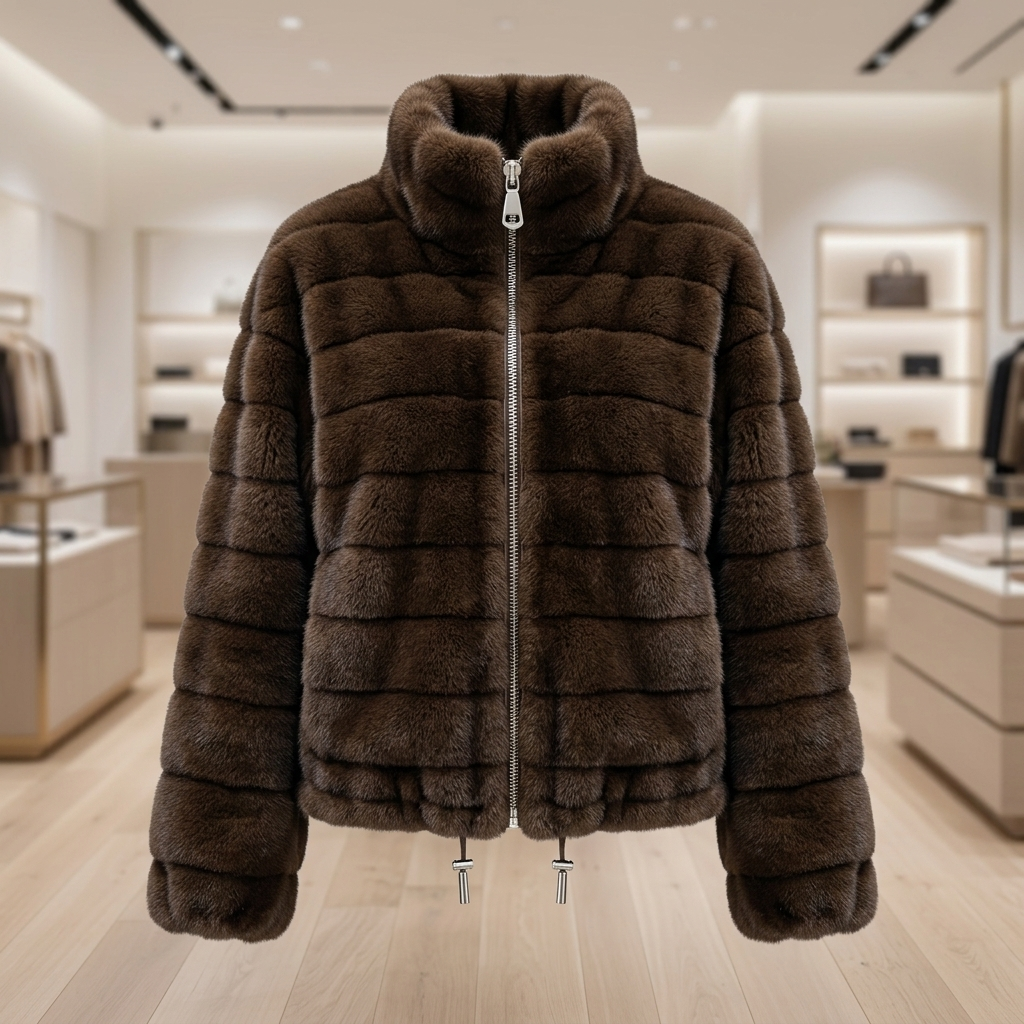 Faux Fur Jas – Model 41148