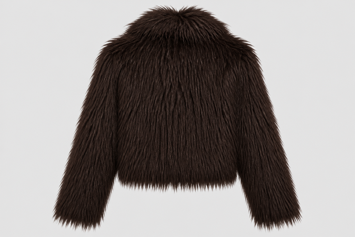 Shaggy Harige Jas - S/M en M/L
