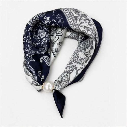 Parelsjaal met Paisleyprint