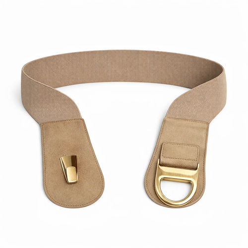 HS Riem - in 6+ Kleuren - Klipsluiting - Beige