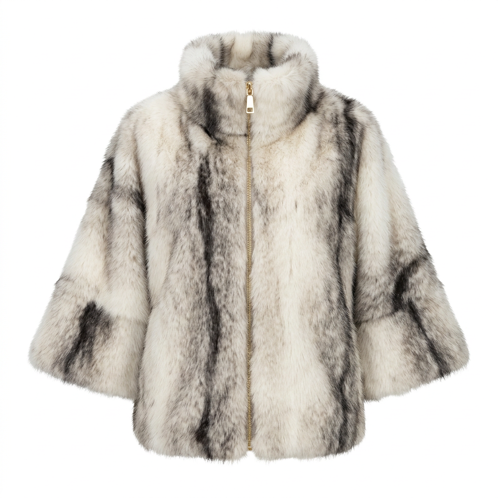 Faux Fur Jas – Model 41054