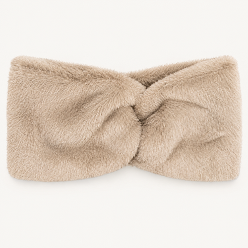 Brede Faux Fur Hoofdband met Twist-knoop, foto 9