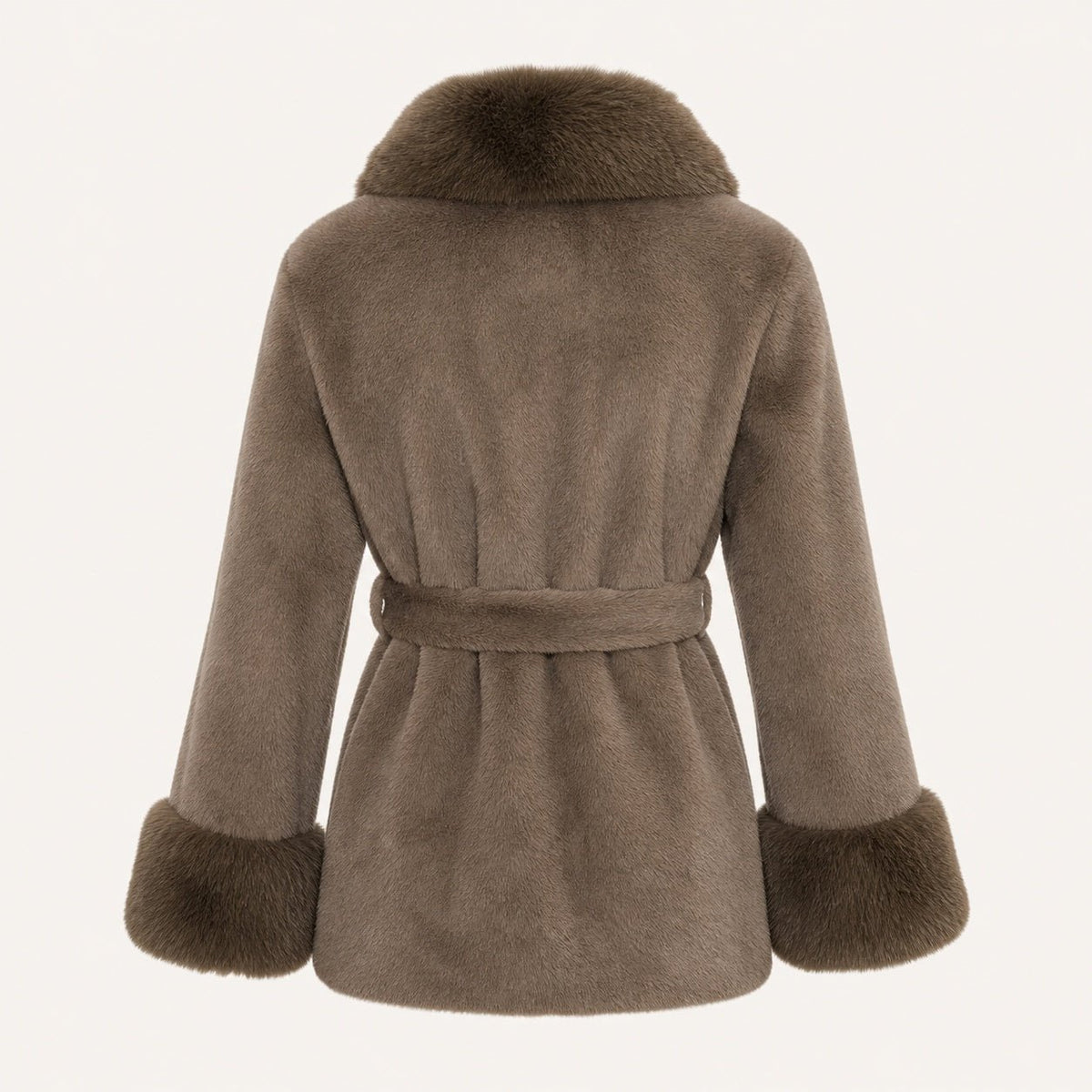 Faux Fur Jas - One Size