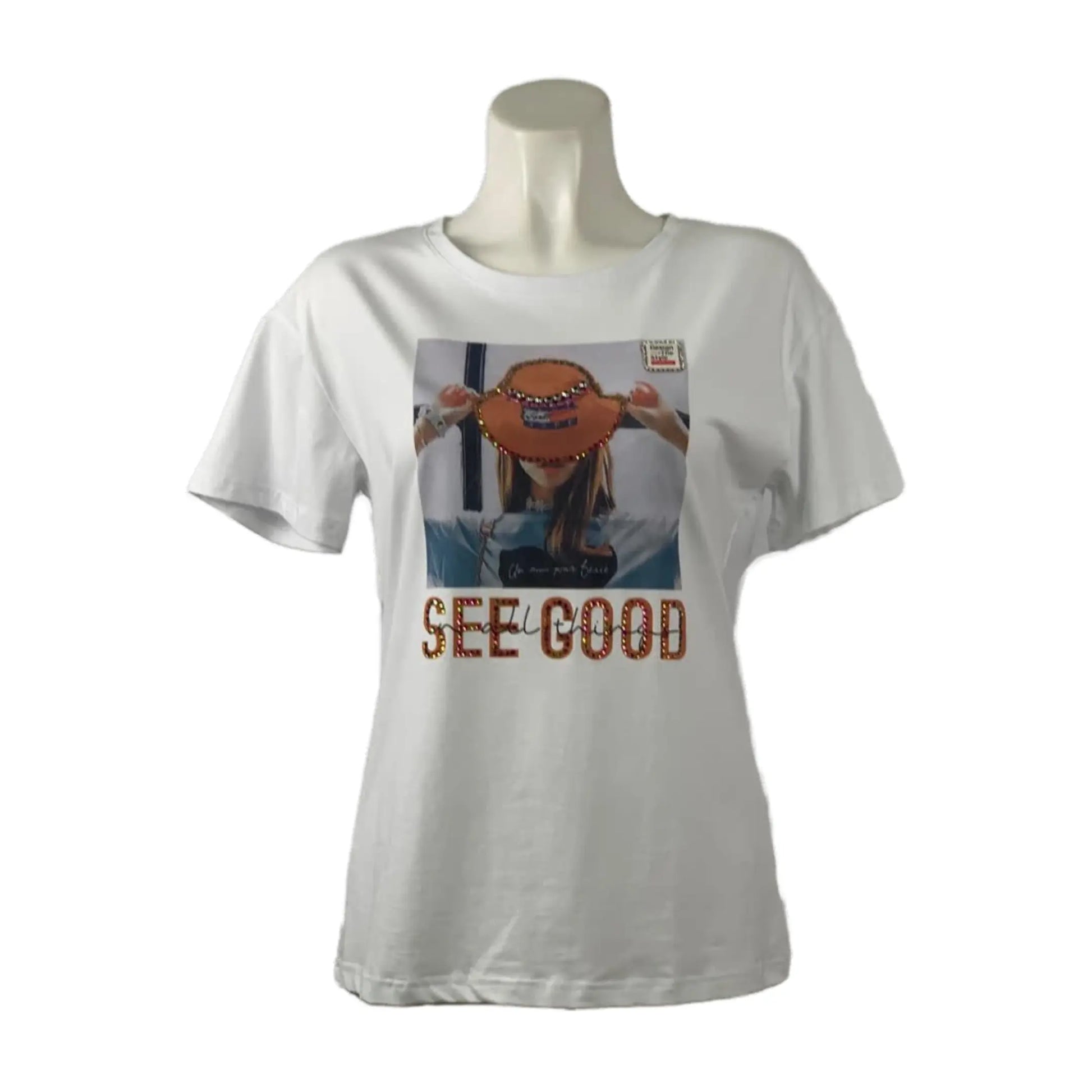 Trendy T-shirt met Unieke Print en Comfortabele Pasvorm - Mapsy B.V