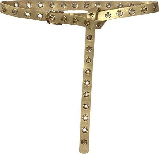 Dames Tailleriem Goudkleurig 135cm