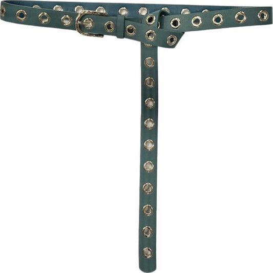 Dames Tailleriem Petrol 135cm