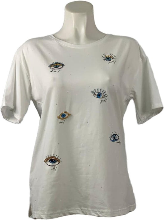 Trendy T-shirt Unieke Print