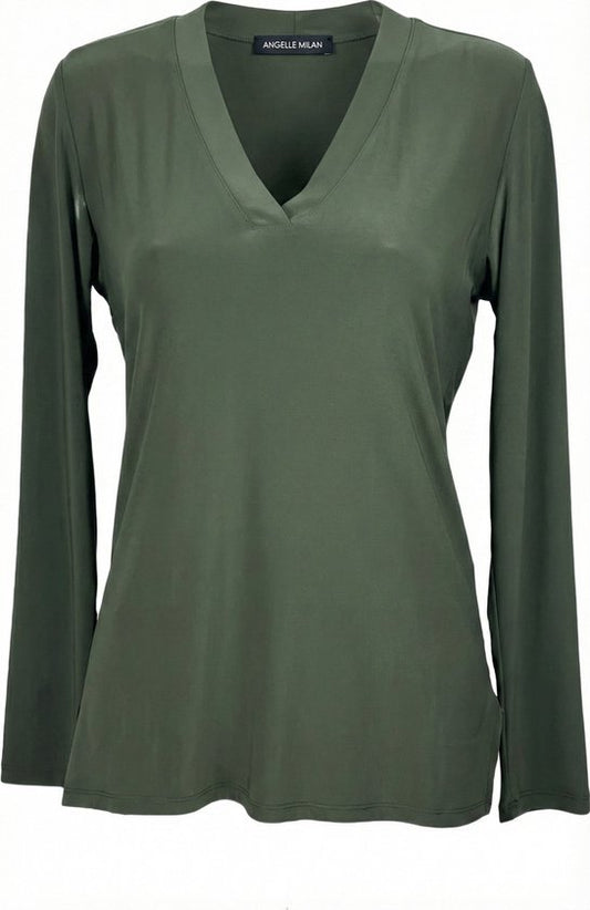 Effen Army Blouse
