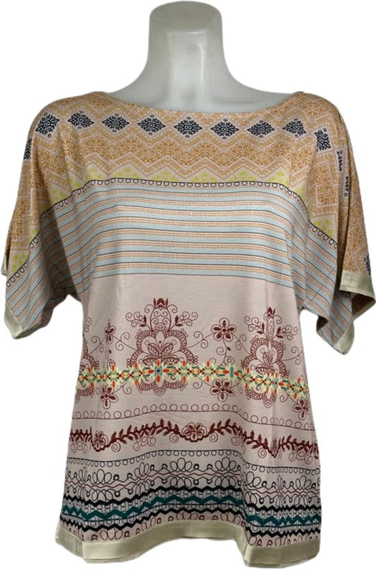 Multiprint Travelstof Blouse