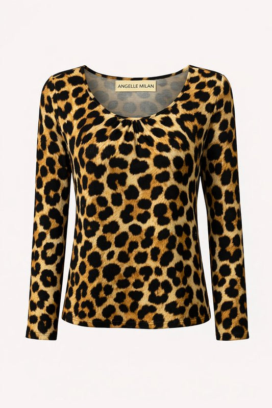 Statement Blouse Luipaard