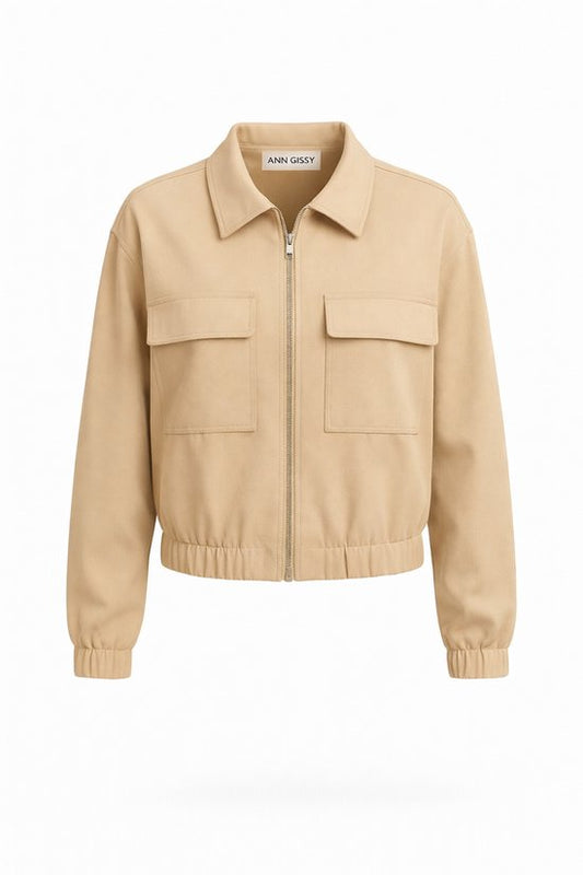 Verfijnd Damesjasje Crème