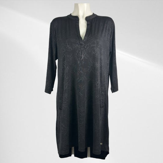 Soepelvallende Travelstof Jurk Plus Size