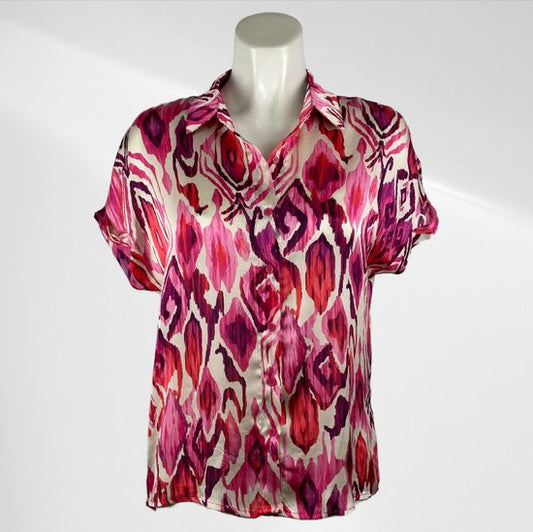 Luchtig & Comfortabel Blousje Korte Mouwen