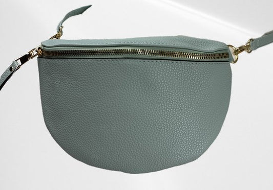Heuptas Leer Turquoise