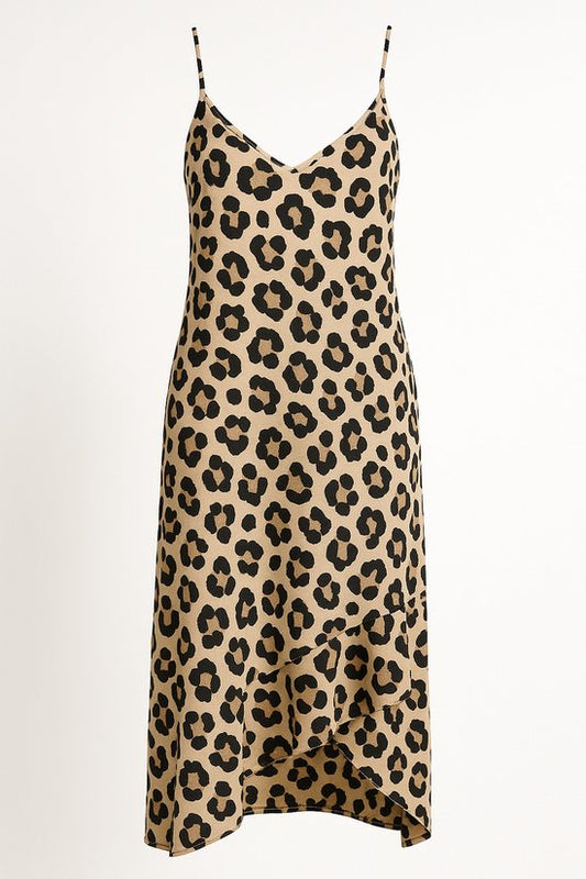 Maxi Jurk Leopardprint