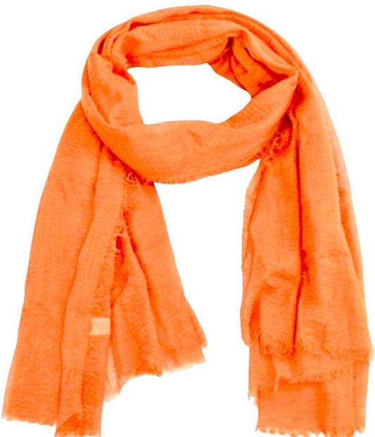 Lange Sjaal Oranje WK/EK