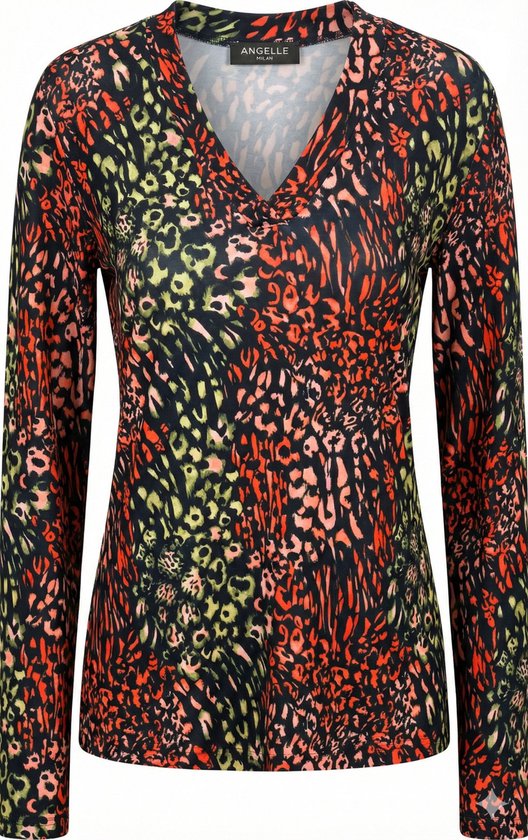 Roze-Groene Blouse