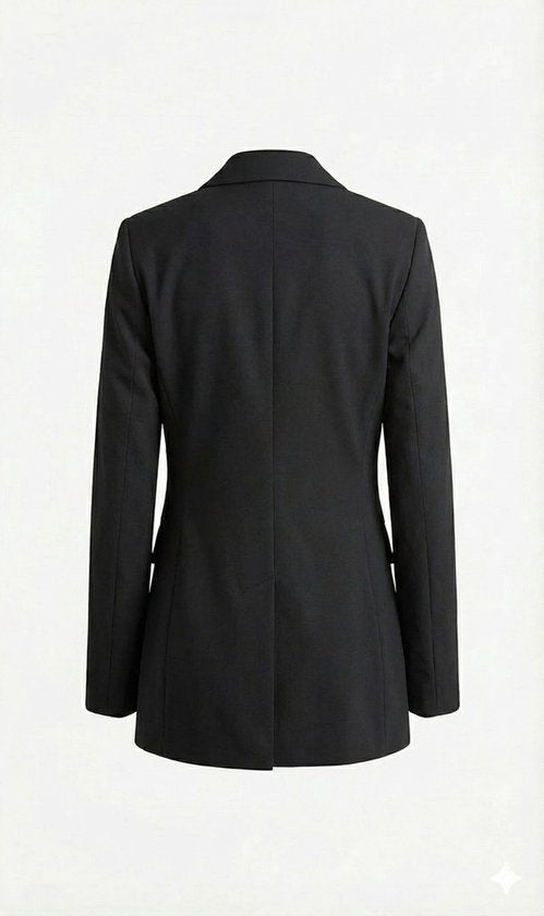 Zwart Jasje 3 Knopen