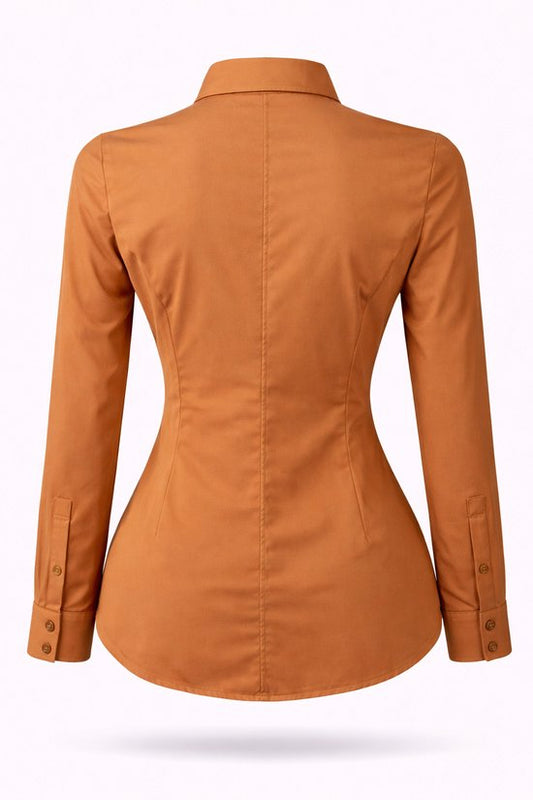 Oranje Casual Blouse