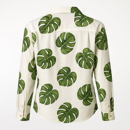 Blouse Monstera Tropical