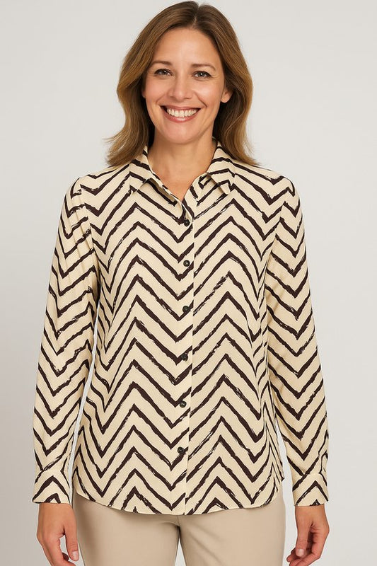 Angelle Milan Damesblouse Herfst