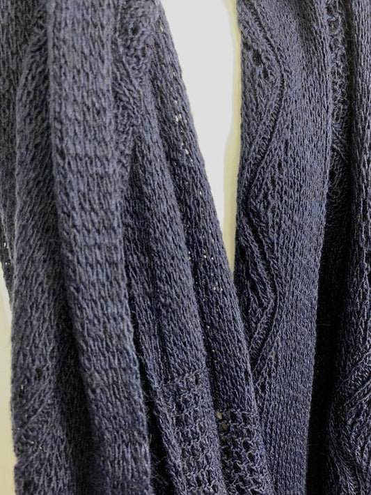 Casual sjaal Acrylic Blauw