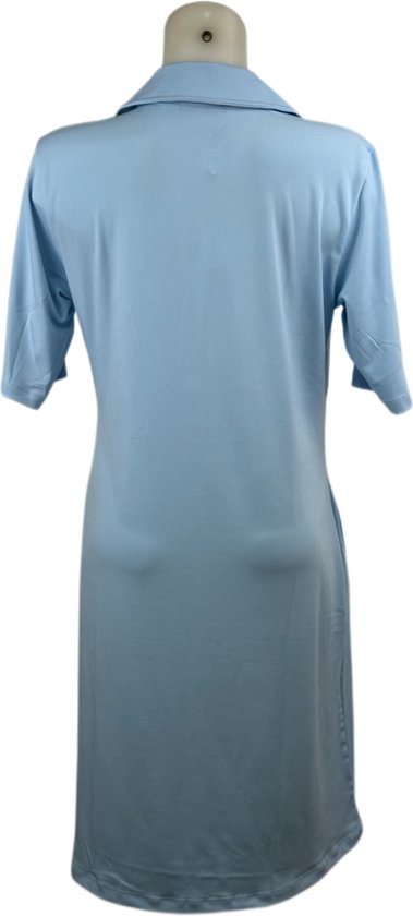 Lichtblauwe Lange Jurk