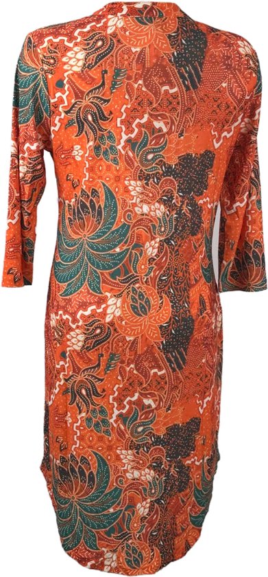 Travelstof Jurk Oranje