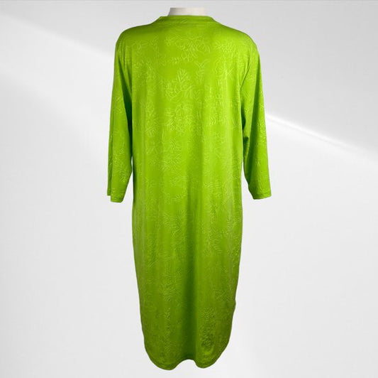 Soepelvallende Travelstof Jurk Plus Size