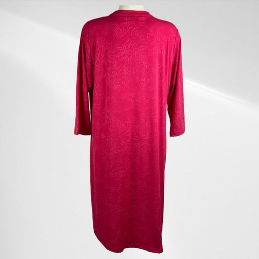 Soepelvallende Travelstof Jurk Plus Size