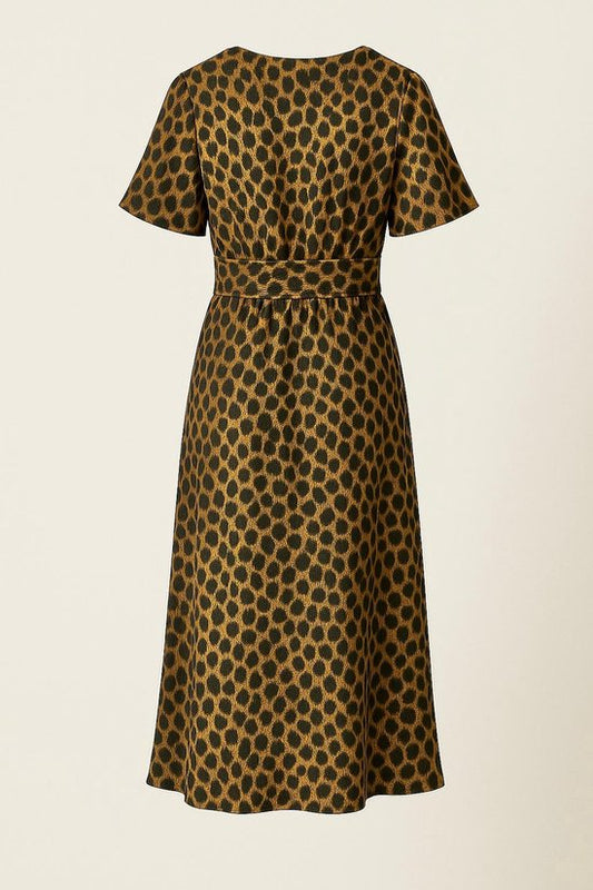 Statement Jurk Dierenprint Taille