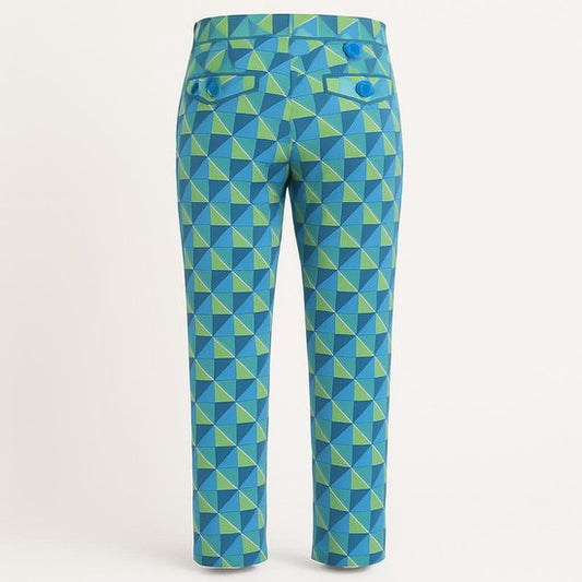 Geoprint Travelbroek Blauw